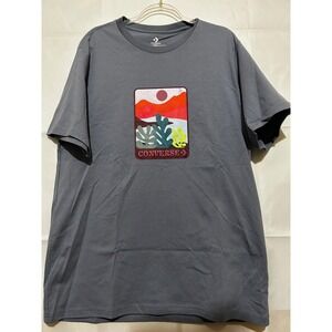 Converse Gray Sunrise T-Shirt Medium